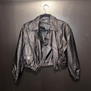Fashion Nova Black Leather Jacket